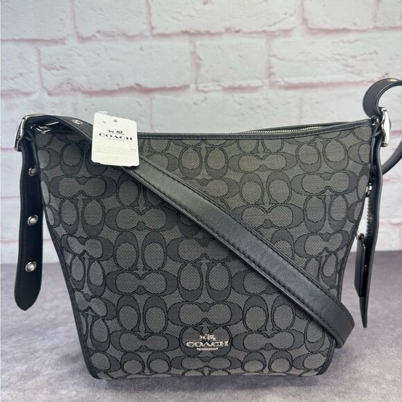 Coach Signature Small Dufflette Shoulder Bag Crossbody 25697 - Picture 1 of 10